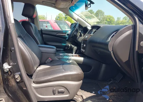 2014 Nissan Pathfinder Platinum from USA, damaged, VIN 5N1AR2MN2EC623892